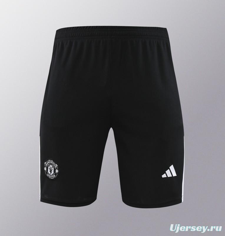 24/25 Manchester United White Vest Jeresy+Shorts