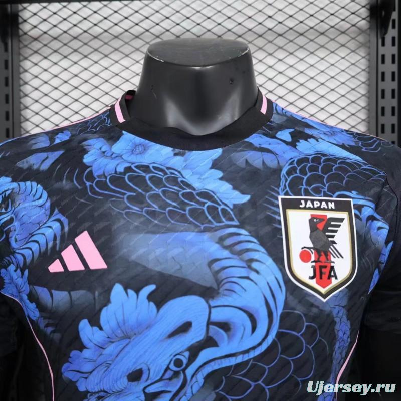 Player Version 2024 Japan Black/Blue Dragon Concept Jersey