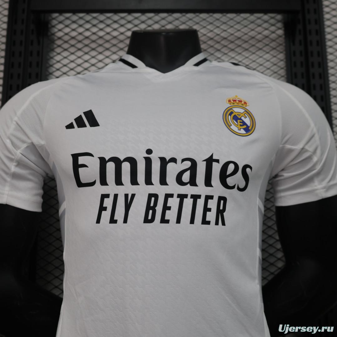 Player Version 24/25 Real Madrid Home Jersey
