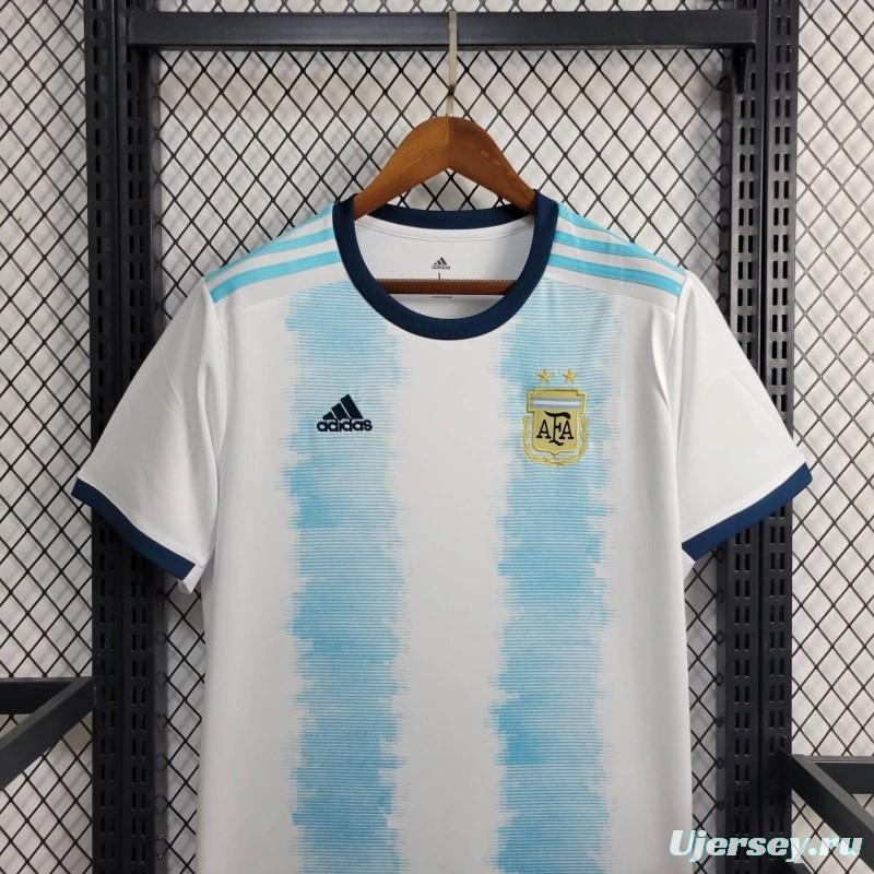 Retro 2019 Argentina Home Jersey