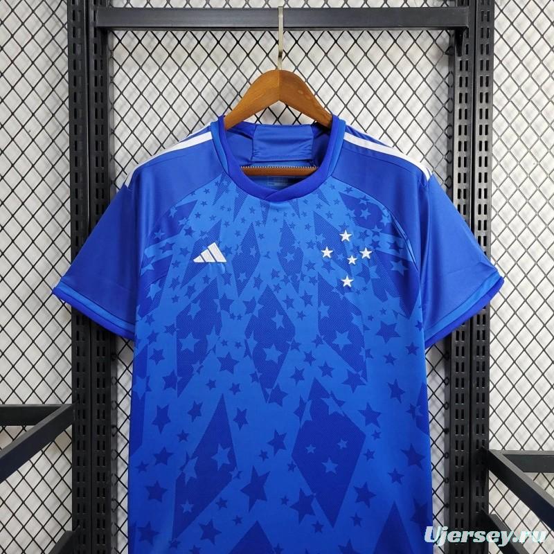 24/25 Cruzeiro Home Jersey