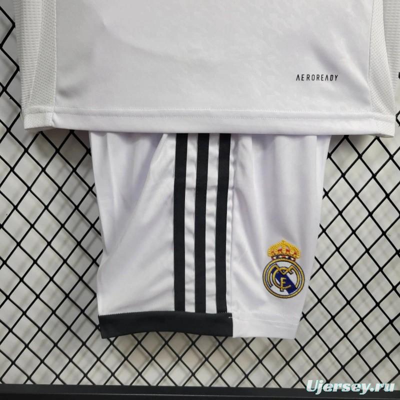 24/25 Kids Real Madrid Home Jersey