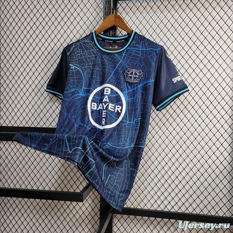 24/25 Bayer 04 Leverkusen Charcoal Blue Special Jersey