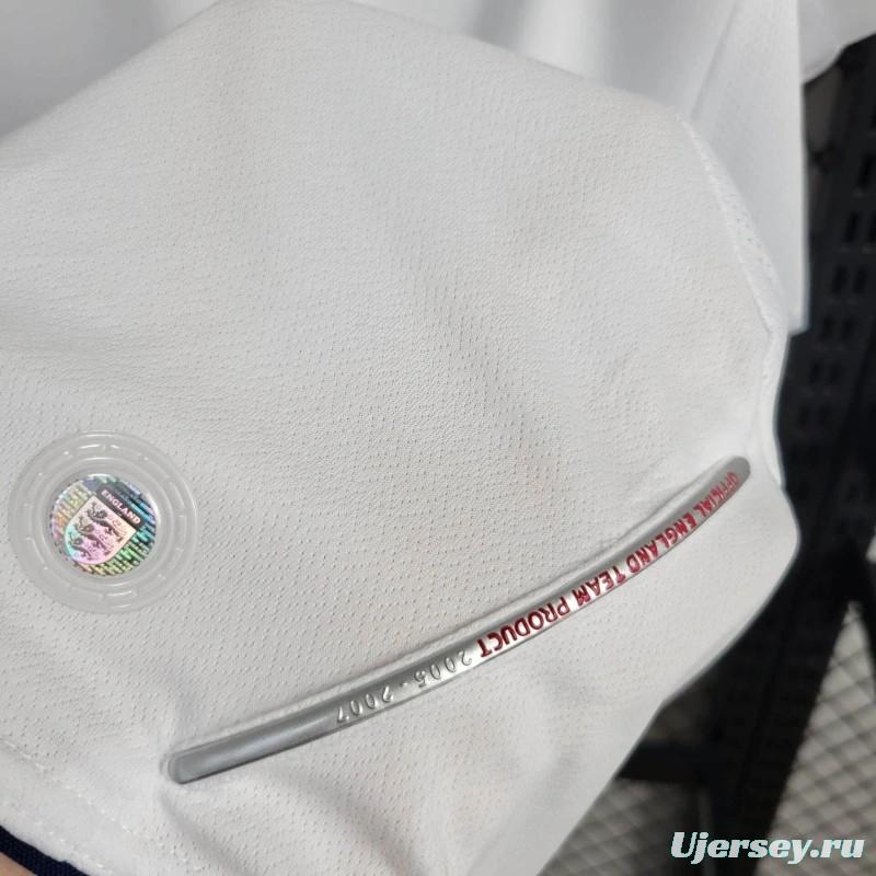 Retro 2006 England Home Jersey