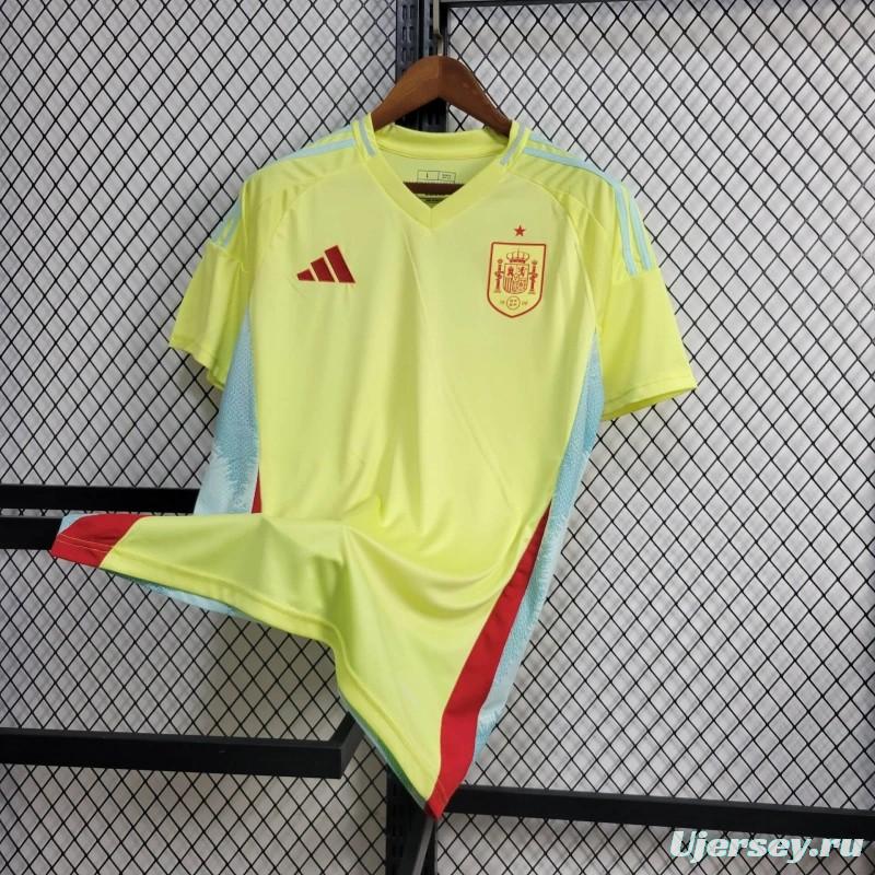 2024 Spain Away Yellow Jersey