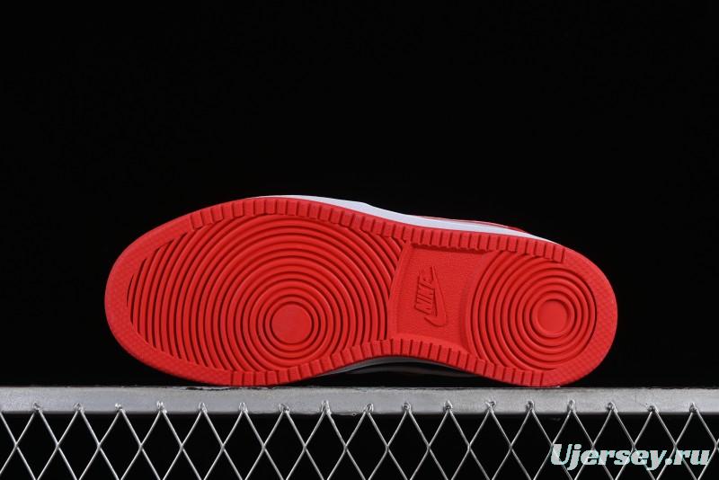 Nike Ebernon Low Premium Black White Low-Top Versatile Breathable Casual Sneakers - AQ1774-101