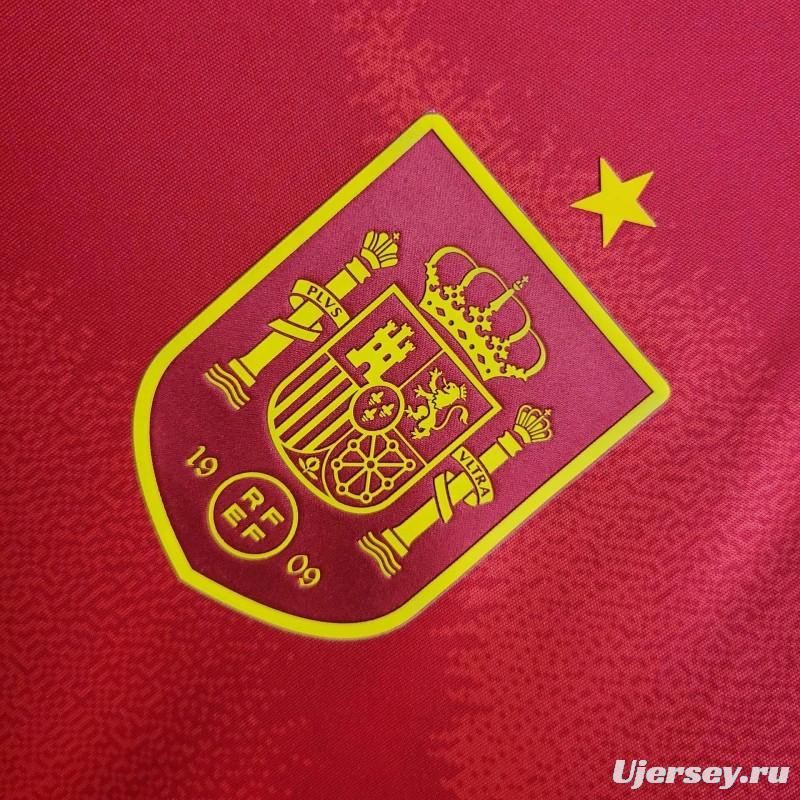 2024 Spain Home Jersey