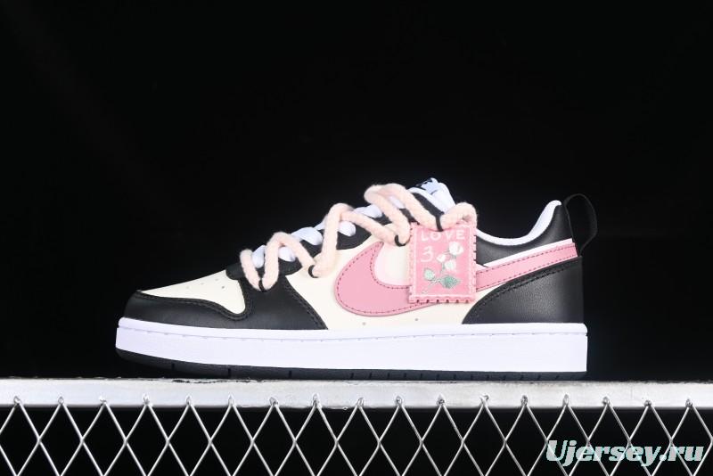 Nike Court Borough Low 2 GS Barbie Pollen Low-Cut Sneakers
