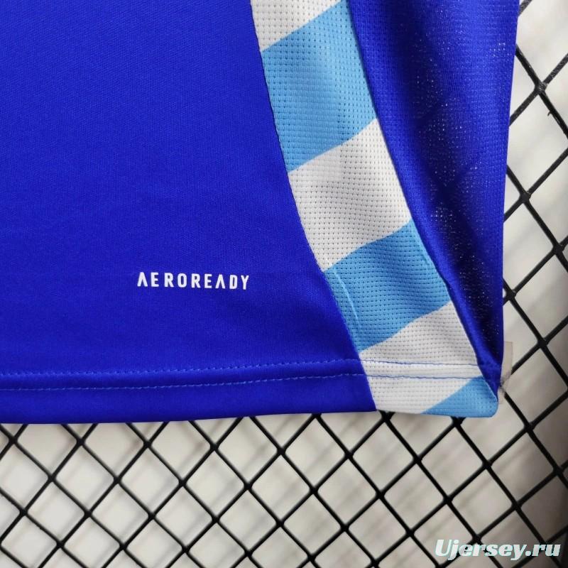 2024 Women Argentina Away Blue Jersey