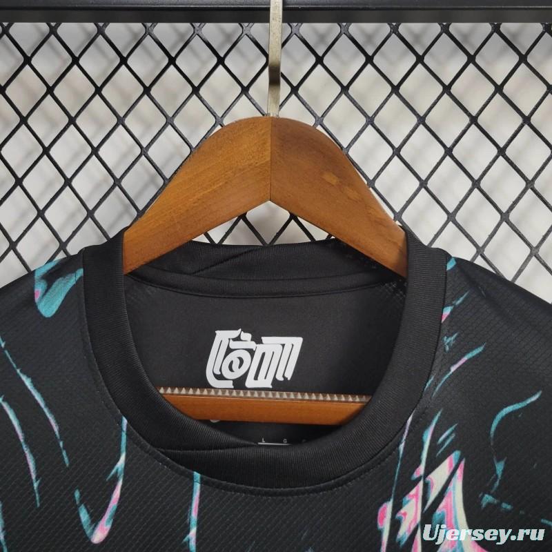 2024 South Korea Away Black Jersey