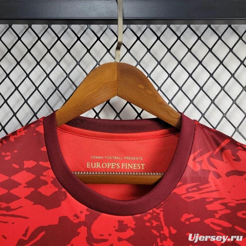 2024 Portugal Comma Red Special Jersey