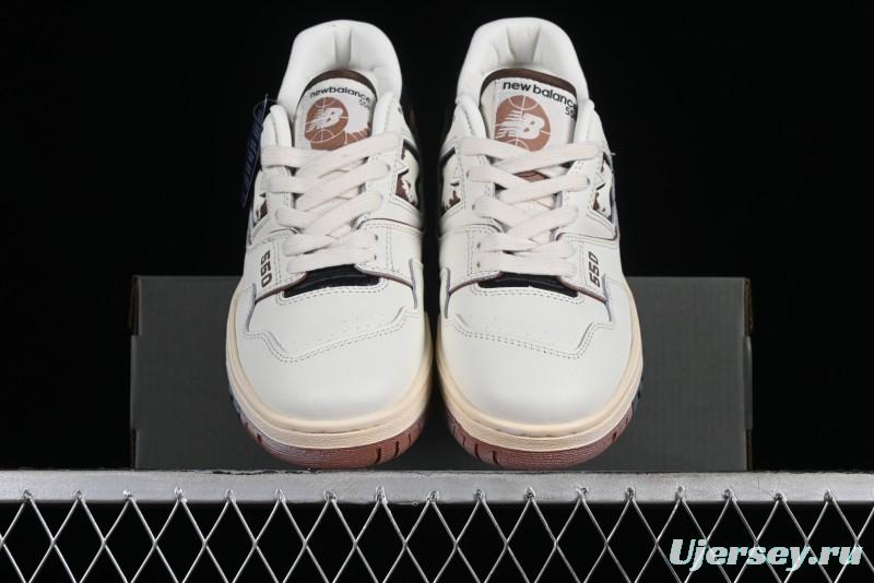 New Balance BB550 Series Leather Unisex Casual Running Shoes - BB550VGC