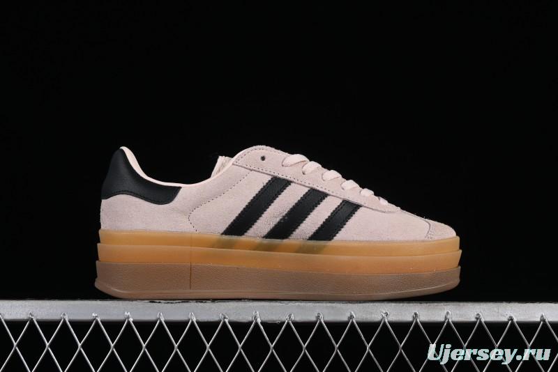 Adidas Originals Gazelle Bold IE0429 Low-Top Sneakers with Thick Sole for Casual Wear, Slip-Resistant and Durable