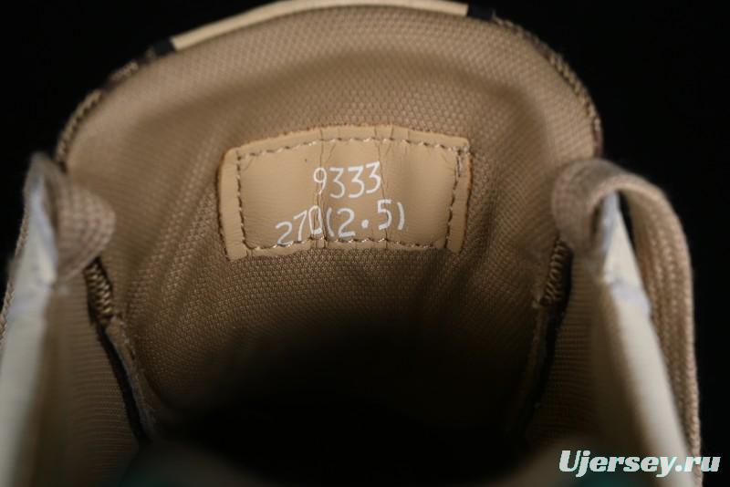 Gucci Chunky B Screener GG Casual Sneakers in Beige and Ebony GG Canvas with Leather Trim - 9Y9209666