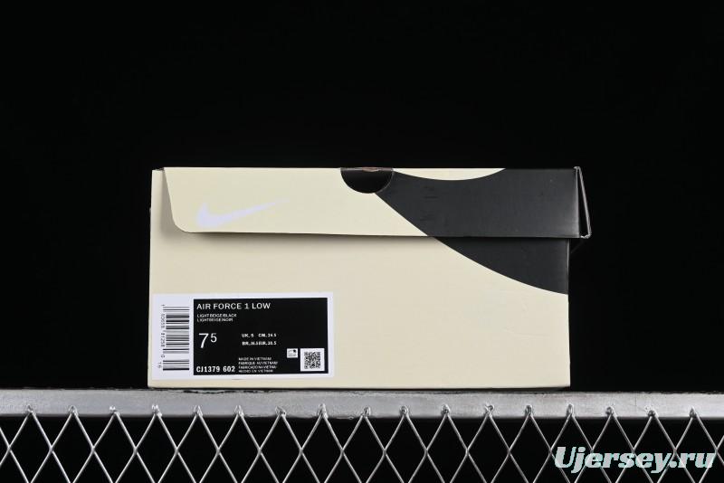 Nike Air Force 1 '07 Low Casual Sneakers with 3M Reflective Swoosh and Full-Length Air Cushion - CJ1379-602