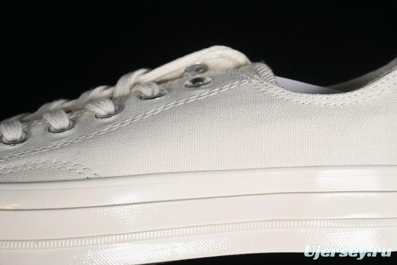 Converse Chuck 1970s Original Cream White Low-Top Casual Canvas Shoes - 151230C