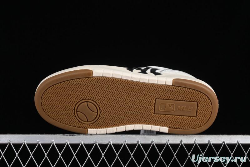 MLB Chunky Liner Basic New York Yankees Thick Sole Platform Sneakers with 6cm Height Increase - 3ASXCA12N50IVS