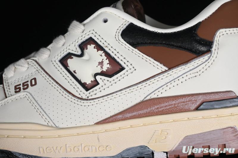 New Balance BB550 Series Leather Unisex Casual Running Shoes - BB550VGC