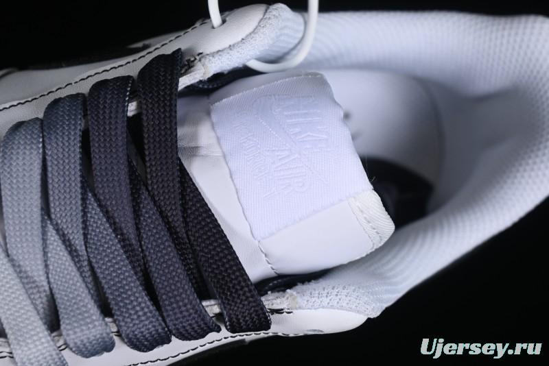 Nike Air Force 1 '07 Low Custom Anime Theme Gradient Brown Swoosh Casual Sneakers - FN0366-103