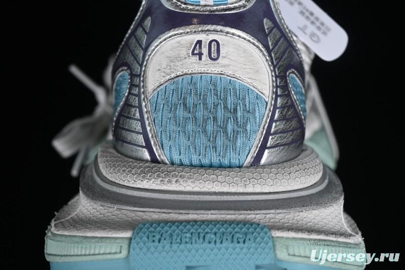 Balenciaga Phantom Sneaker 10th Generation Trend Running Shoes with Transparent Heel Strap - W3XL54095