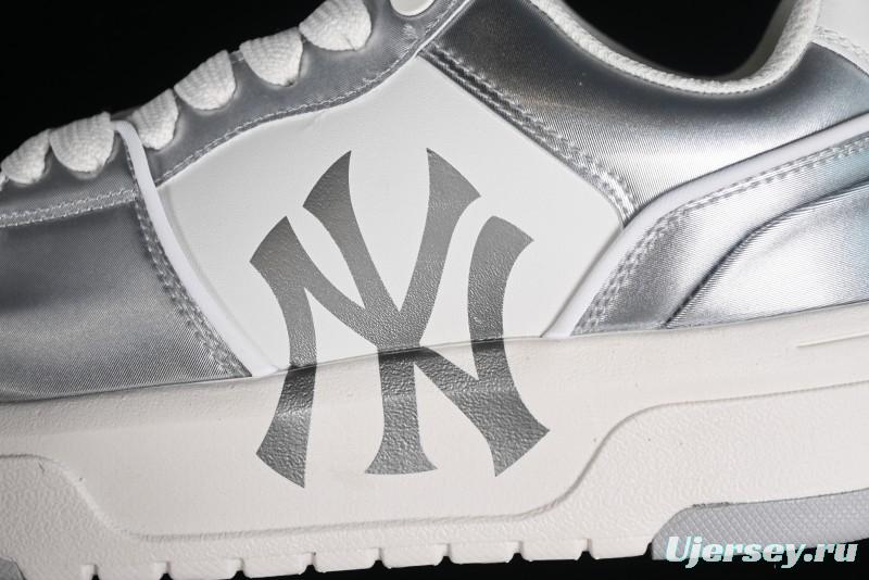 MLB Chunky Liner Metal Senior Series Lightweight Platform Casual Sneakers with 6cm Height Increase - 3ASXCLH3N50GRS