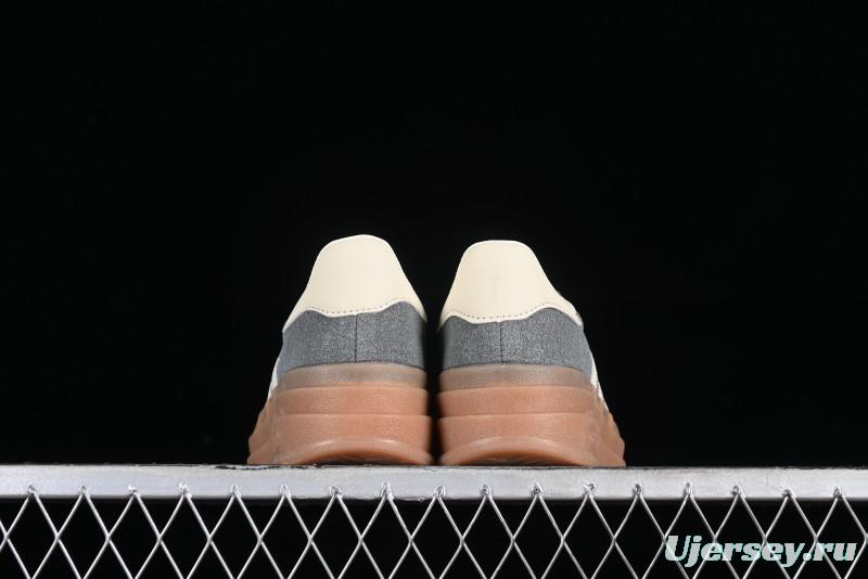 Adidas Originals Gazelle Bold IE0428 Low-Top Sneakers with Thick Sole for Casual Wear, Anti-Slip and Durable - IE0428