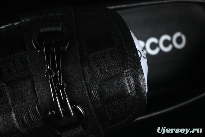 ECCO Soft Moc Series Loafers Men's British Slip-On Driving Shoes - 65707001001