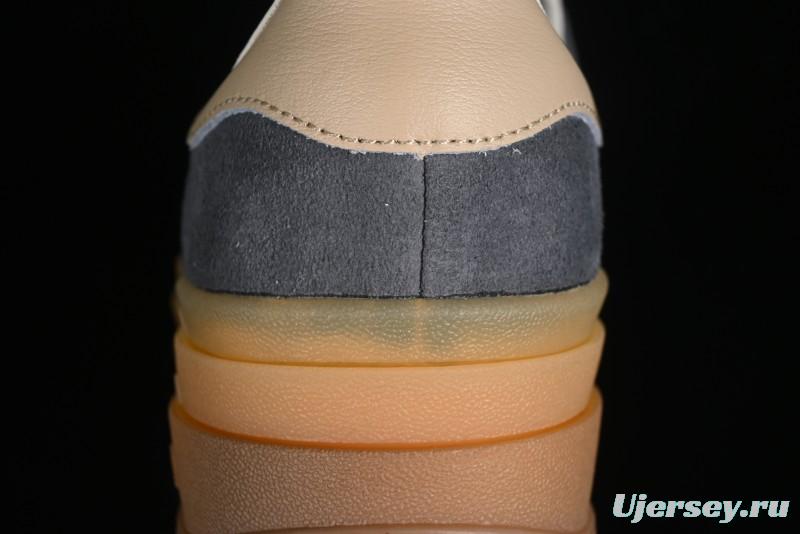 Adidas Originals Gazelle Bold IE0428 Low-Top Sneakers with Thick Sole for Casual Wear Anti-Slip and Durable - IE0428