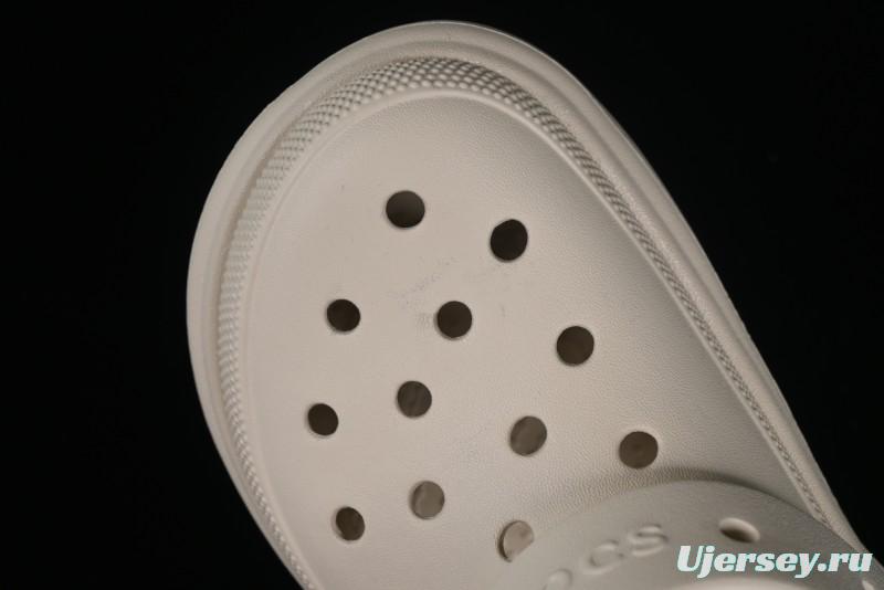 Crocs Classic Clog Snow House Retro Beach Clogs with Adjustable Heel Strap - B.D4