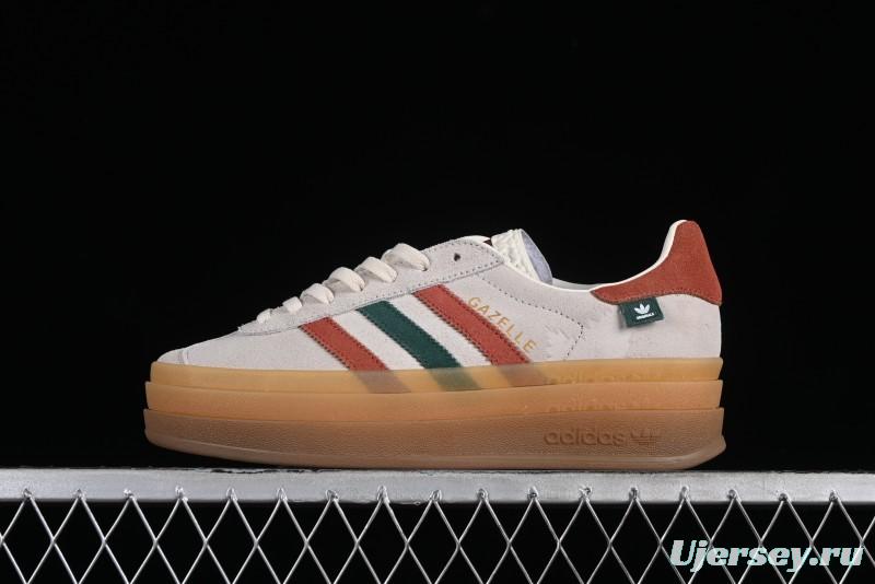 Adidas Originals Gazelle Bold IG3685 Low-Top Sneakers with Thick Sole for Casual Wear Anti-Slip and Durable