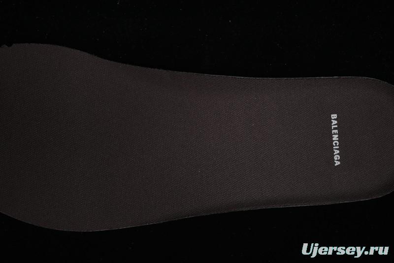 Balenciaga Phantom Sneaker 10th Generation Lace-Up Running Shoes with Transparent Heel Strap - W3XLL2097