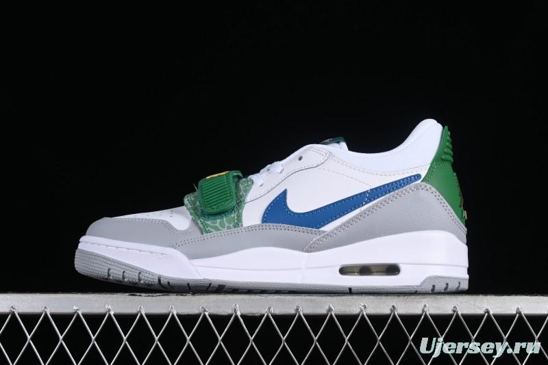 Nike Air Jordan Legacy AJ312 Low Strap Triple Fusion Sneakers - CD9054-140