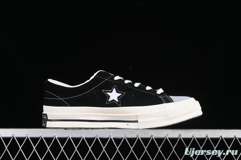 Converse One Star J Vtg Suede Low-Top Casual Sneakers in Black/Grey - M.C3