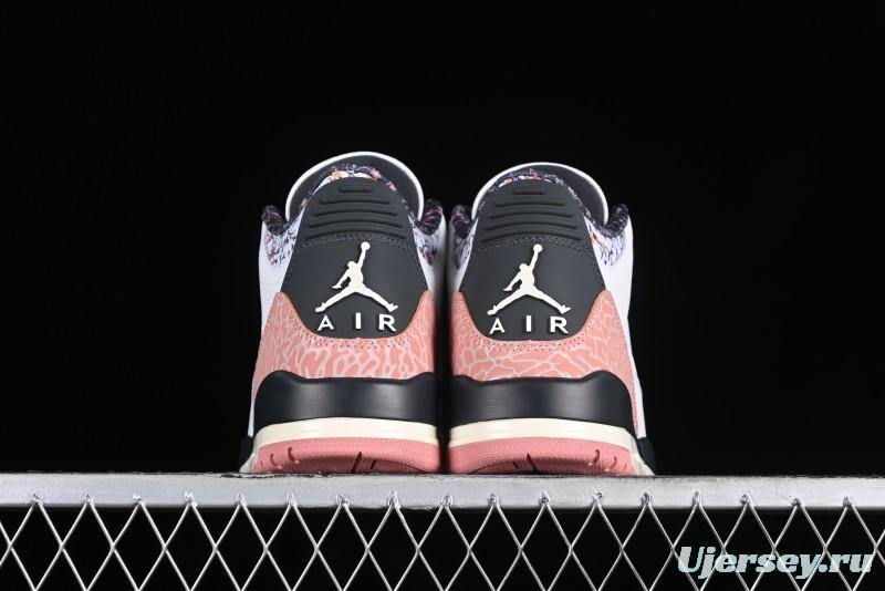 Air Jordan 3 GS "Red Stardust"