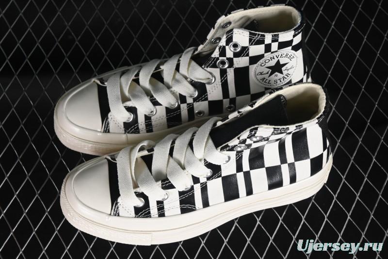 Converse 1970s Summer New Checkerboard High Top Casual Canvas Shoes - A08764C