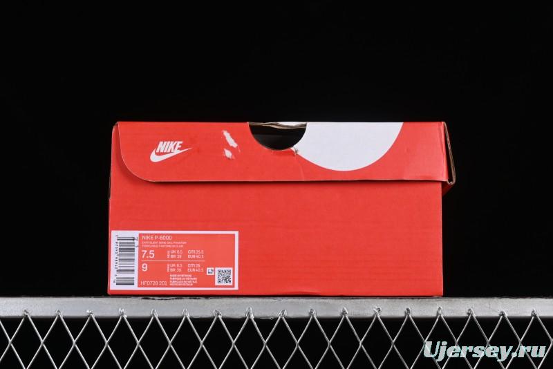 Nike P-6000 Retro Casual Sport Dad Shoes with Layered Design and Lightweight Body - HF0728-201