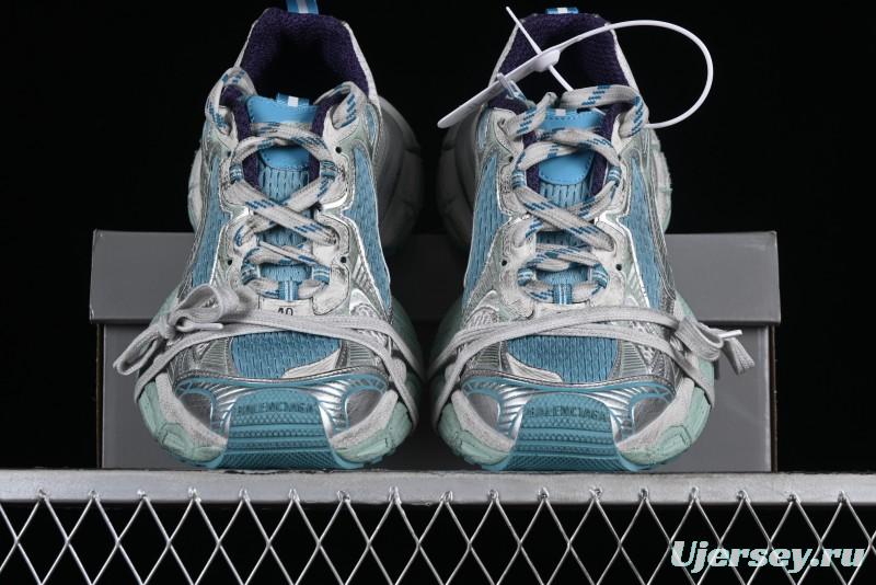 Balenciaga Phantom Sneaker 10th Generation Trend Running Shoes with Transparent Heel Strap - W3XL54095