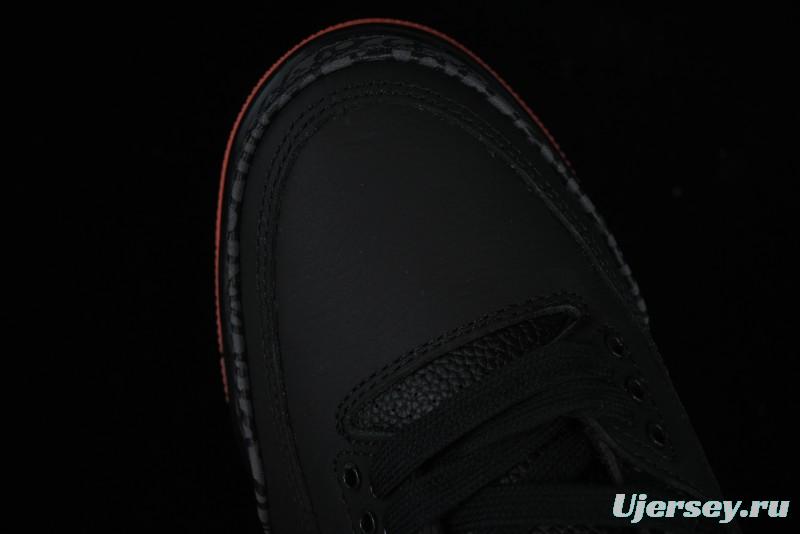 Nike Air Jordan 3 Retro "Rio" Collaboration Sneakers with Gradient Heel and J Balvin Logo - FN0344-001