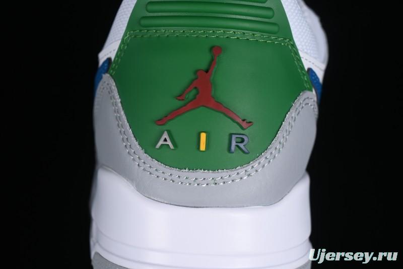 Nike Air Jordan Legacy AJ312 Low Strap Triple Fusion Sneakers - CD9054-140