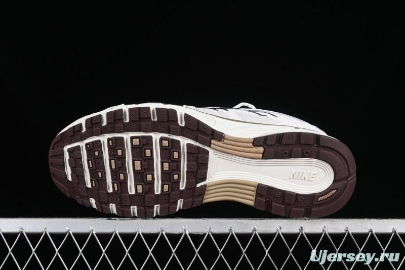 Nike P-6000 Retro Casual Sport Dad Shoes with Layered Design and Lightweight Body - HF0728-201