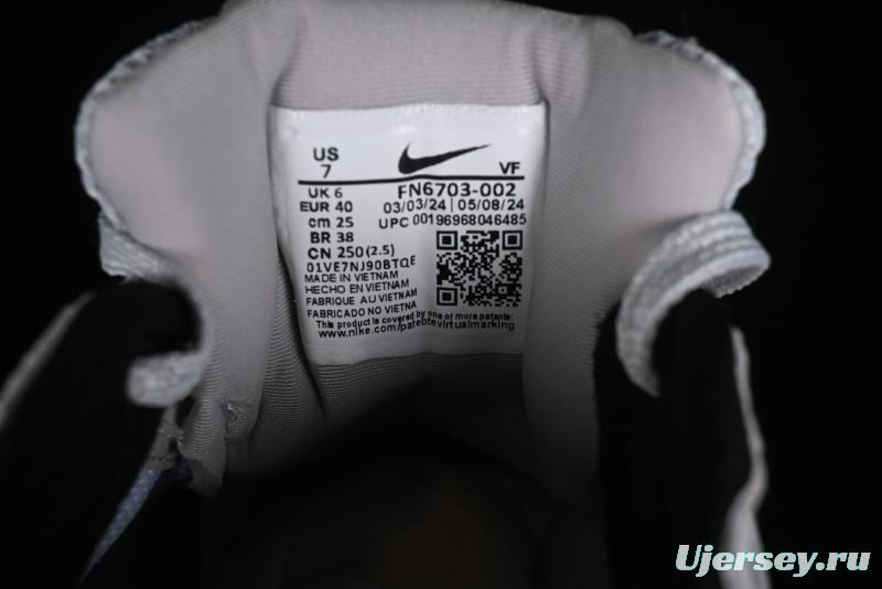 Nike Runtekk V2K Retro Low-Top Running Shoes with Cushlon Midsole and Distressed Effect - FN6703-002