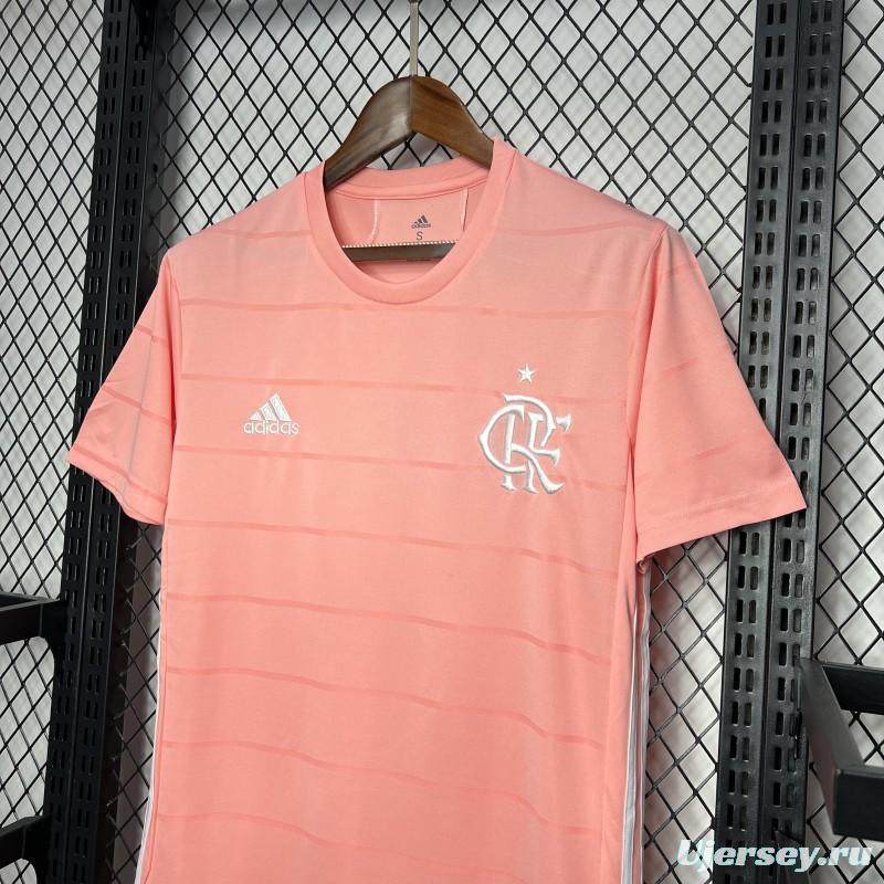 Retro 21/22 Flamengo Pink October Rosa Jersey