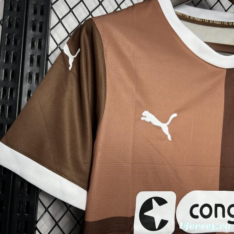 24/25 FC St. Pauli Home Jersey