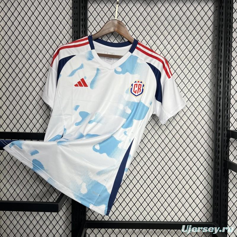 2024 Costa Rica Away White Jersey