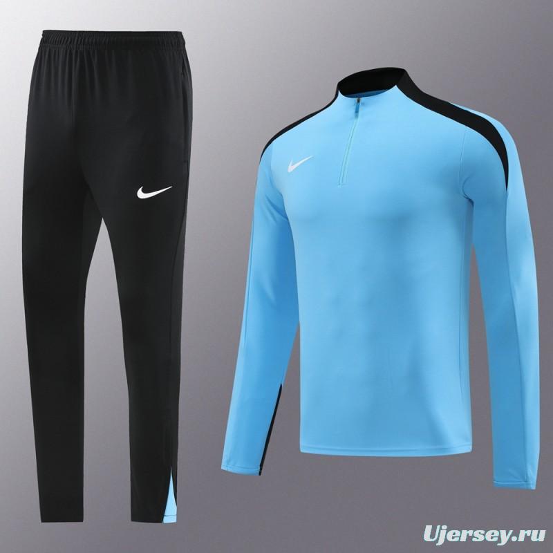 24/25 Nike Blue Full Zipper Jacket +Long Pants