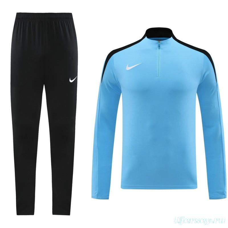 24/25 Nike Blue Full Zipper Jacket +Long Pants