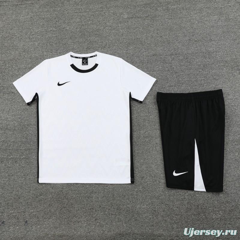 24/25 Nike White Short Sleeve Jersey+Shorts