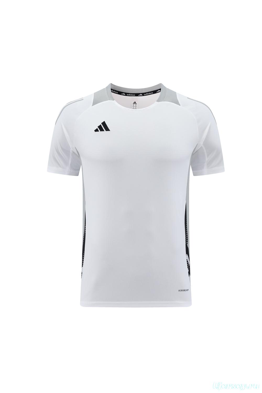 24/25 Adidas White Short Sleeve Jersey+Shorts