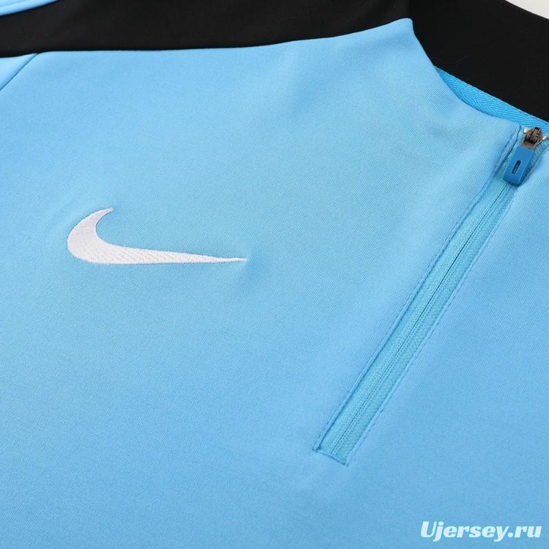 24/25 Nike Blue Full Zipper Jacket +Long Pants