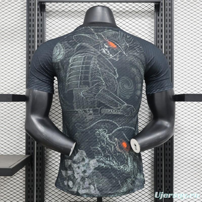 Player Version 2024 Japan Samurai/Dragon Black Concept Jersey